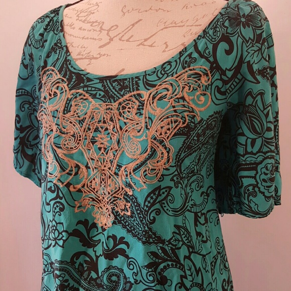 Flying Tomato ๐
Small Dress Turquoise Tunic - Picture 2 of 8